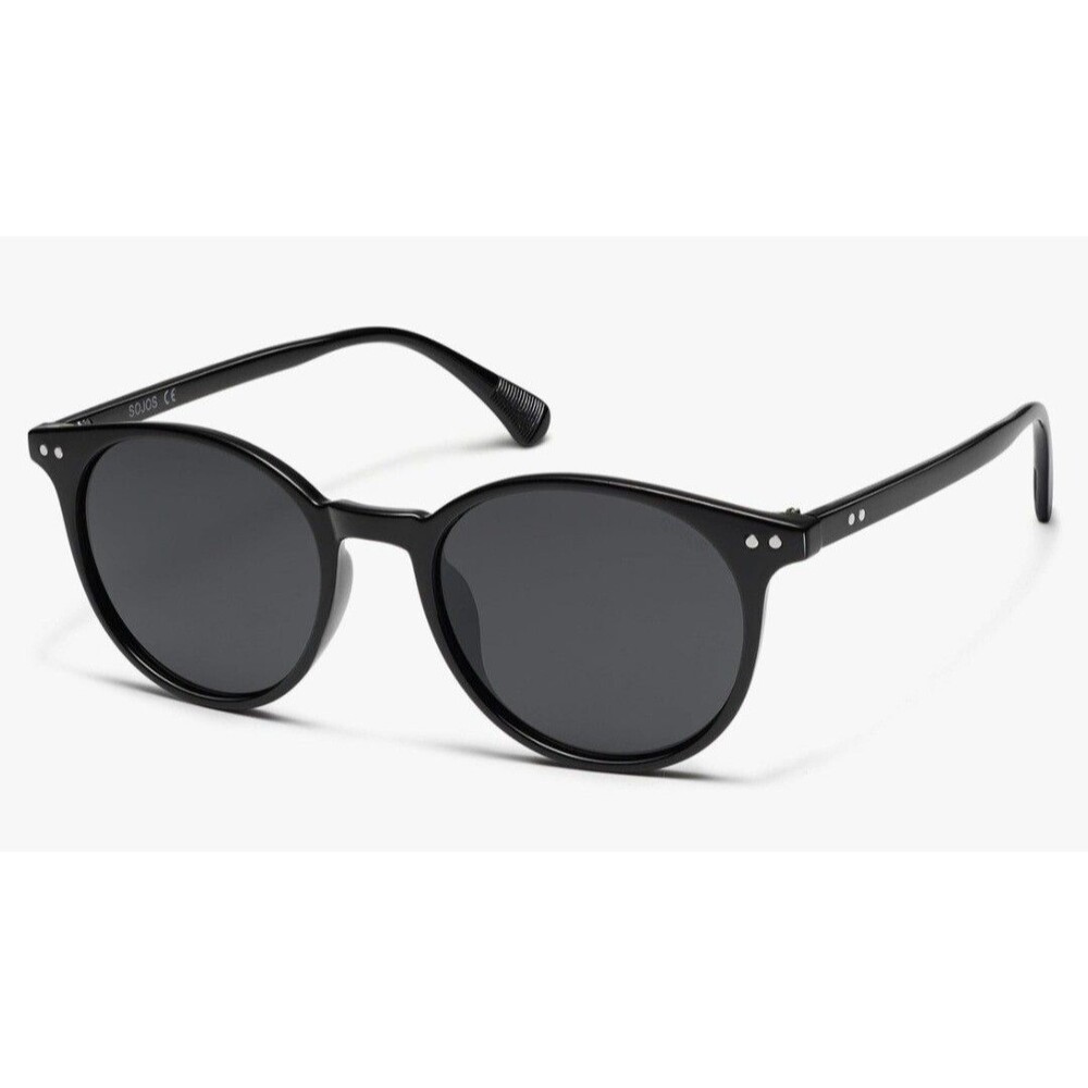 Small Round Classic Polarized Sunglasses for Women Men Vintage Style UV400 Lens